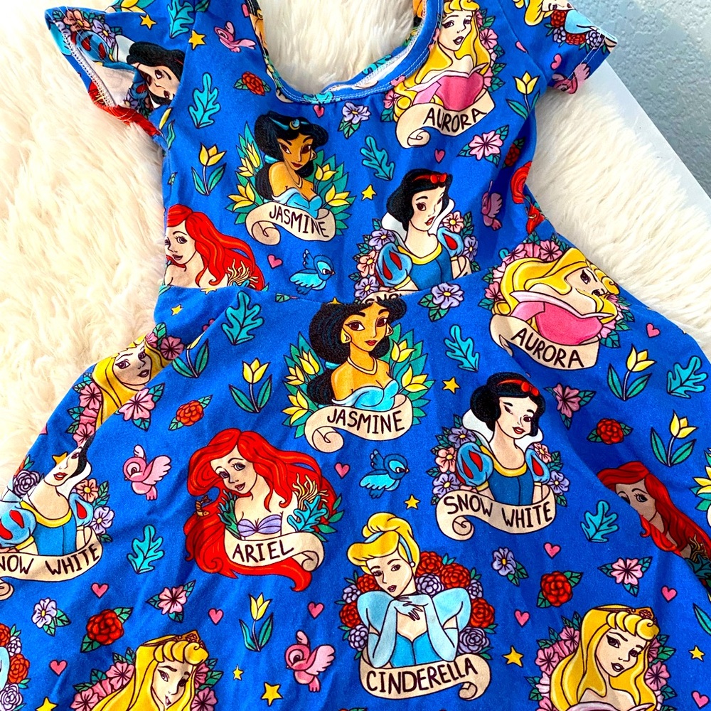 Wild Rich Kids Blue Princess Twirl size 3-4